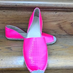 Jimmy Choo hot pink Espadrilles
